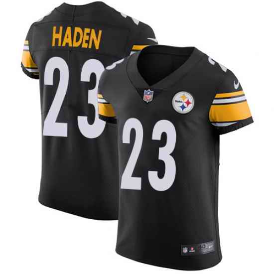 Nike Steelers #23 Joe Haden Black Team Color Mens Stitched NFL Vapor Untouchable Elite Jersey